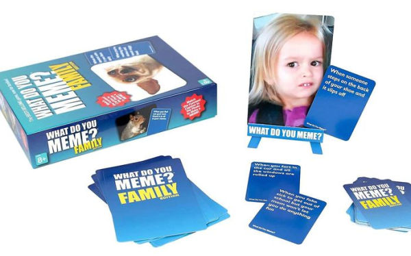 Expansion Pack for What Do You Meme?® Family Edition Card Game – Relatable,  make the meme game 