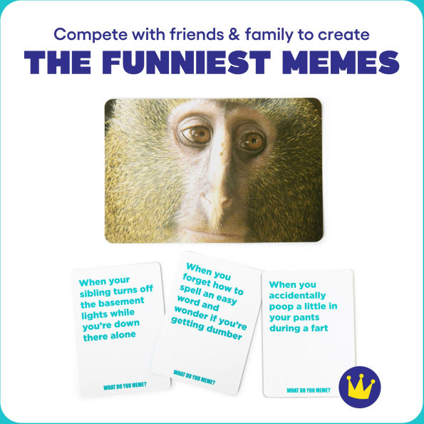 What Do You Meme Family Edition Game by Elliot Tebele