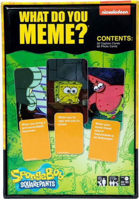 What Do You Meme Spongebob Squarepants Expansion Pack By What Do You Meme Barnes Noble