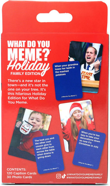 What Do You Meme? Family Holiday Travel Pack