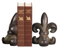 Fleur De Lis Bookends Boxed Set/2