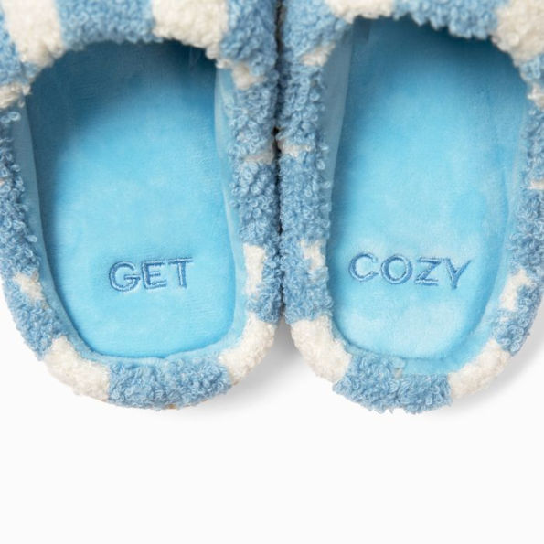 Checkered Get Cozy Slippers