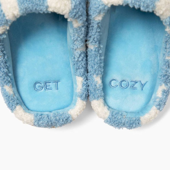 Checkered Get Cozy Slippers