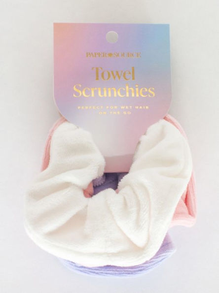 Towel Scrunchies Set of 3