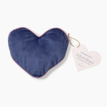 Velvet Heart Weighted Heat Pillow