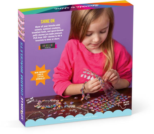 Craft-tastic DIY Sparkle Charm Bracelet Kit