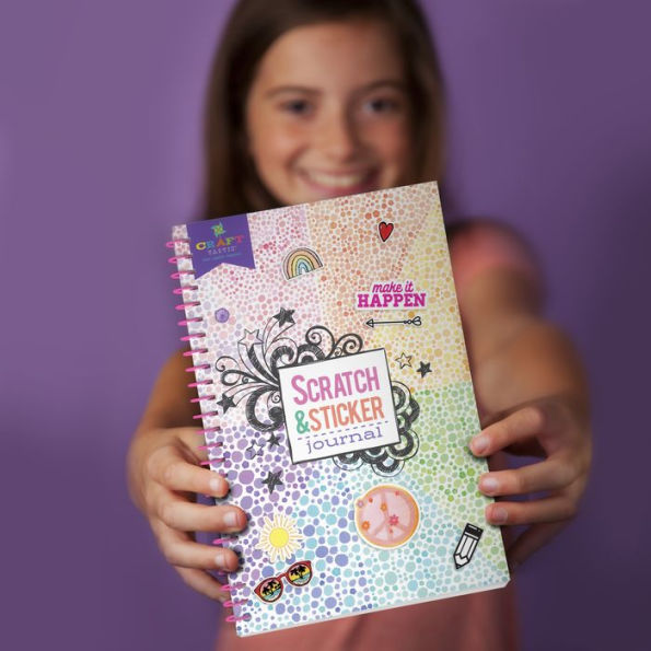 Craft-tastic Scratch & Sticker Journal