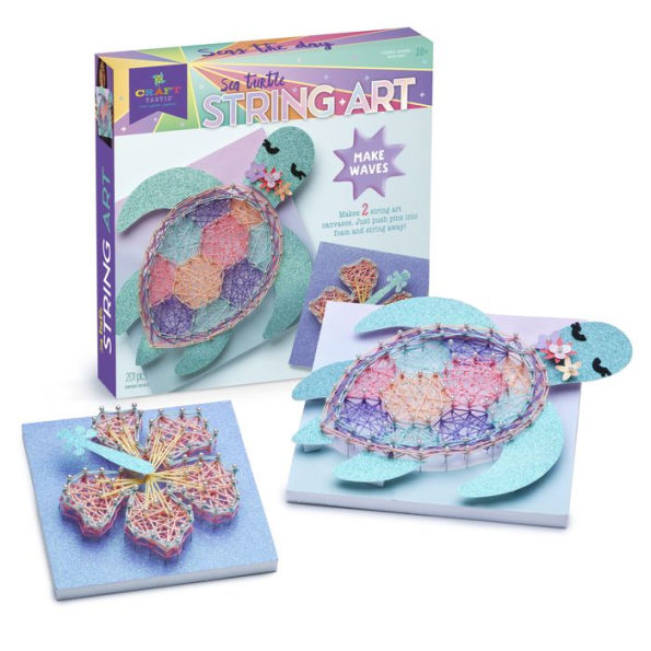 Craft-tastic Sea Turtle String Art