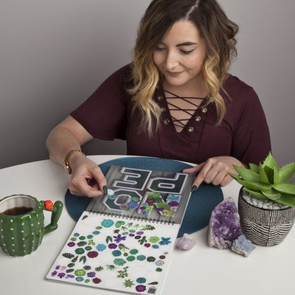 Sticker & Chill - Succulents and Crystals by Ann Williams Group