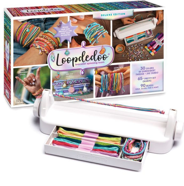 Loopdedoo – DIY Friendship Bracelet Maker Kit – Make Bracelets in