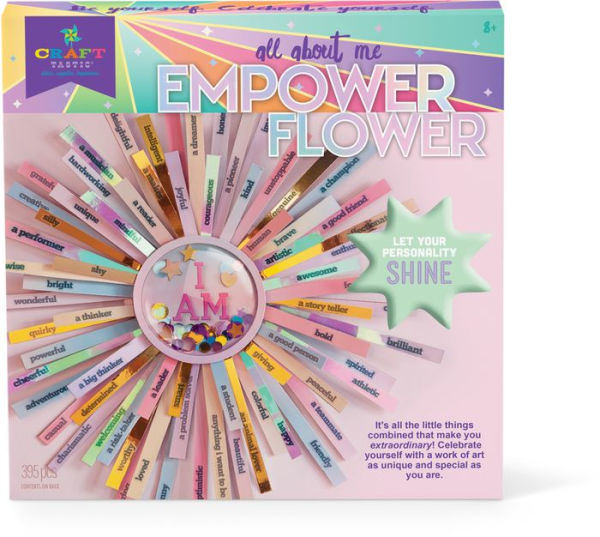 Craft-tastic All About Me Empower Flower