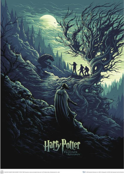 Harry Potter and the Shadow of the Werewolf Art Print