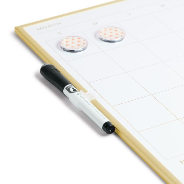 U Brands Dry Erase Monthly Calendar