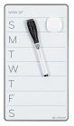 U Brands Magnetic Weekly Dry Erase Board, 5.5