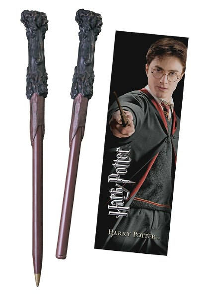 Harry Potter Wand Pen & Bookmark Set - Harry