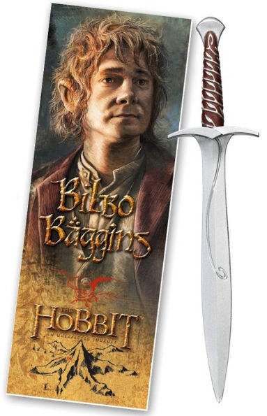 The Hobbit Sting Sword Pen and Bookmark Set