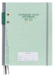 Title: Standard Issue #3 Green Hardcover Journal 6'' x 8''
