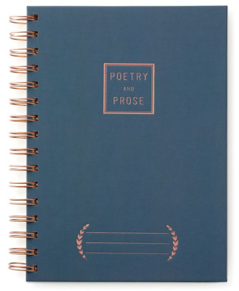 Poetry & Prose Copper Geo Twin Wire Hardcover Journal 6
