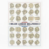 Major League Ballparks Scratch-off Chart