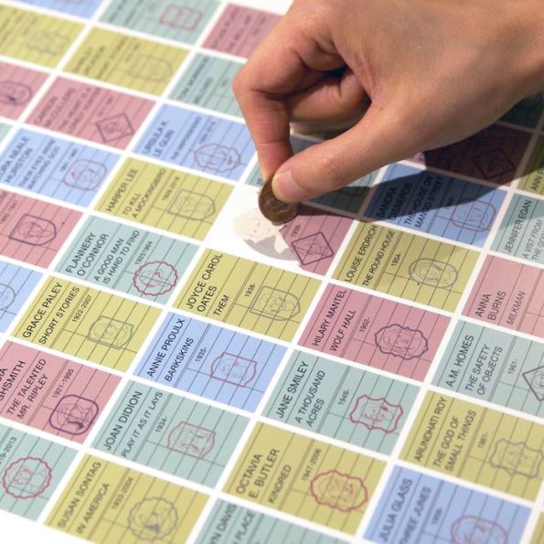 Women of Letters: A Literary Scratch-Off Chart