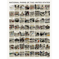 Title: National Parks Scratch-Off Chart