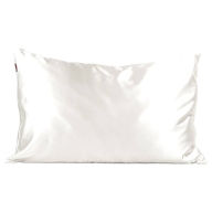Title: Ivory Satin Pillowcase