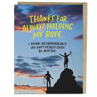 Title: Holding My Rope Greeting Card