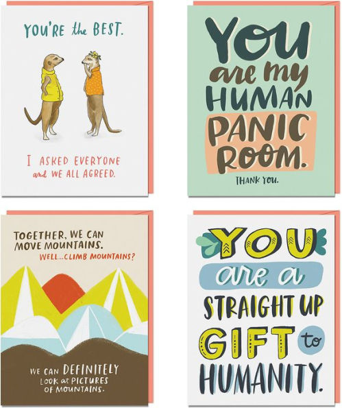 Friendship/Encouragement Cards, Box of 8 Assorted
