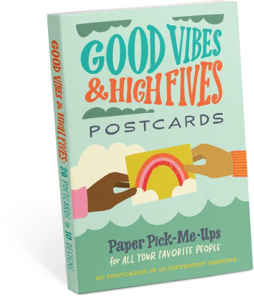 Good Vibes Postcard Book