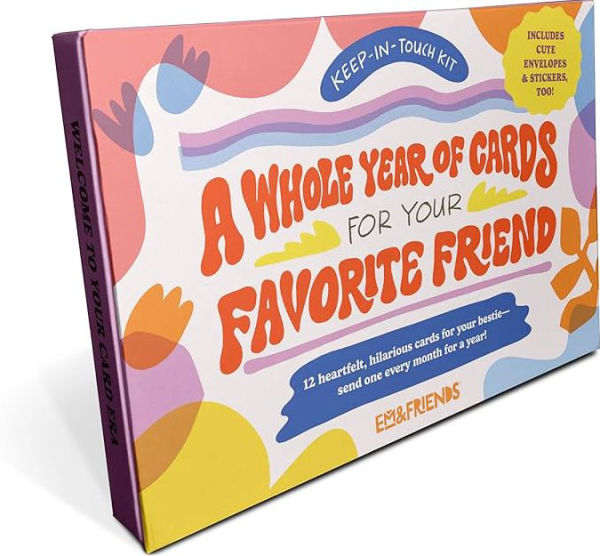 Favorite Friend Year of Cards