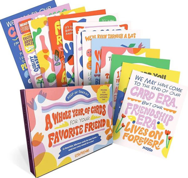 Favorite Friend Year of Cards