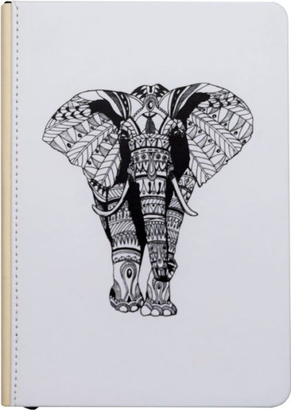 Chief Elephant Canvas Bound Notebook