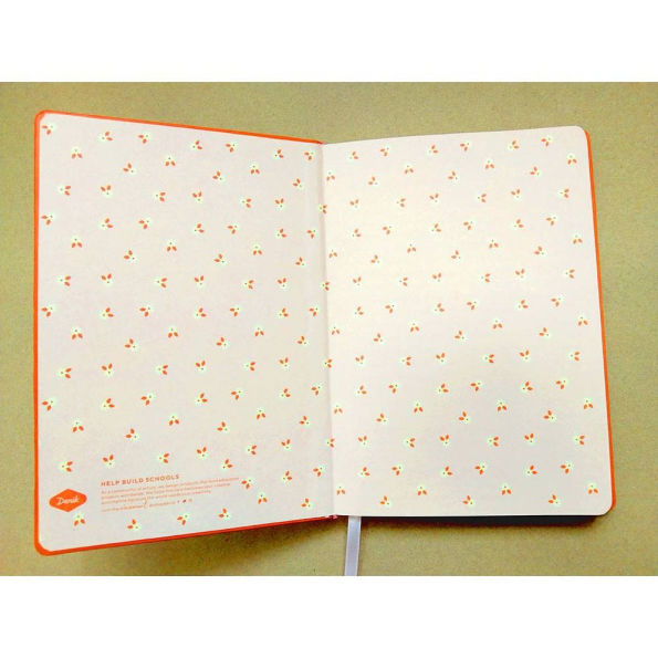 Daisy Chain Embroidered Journal