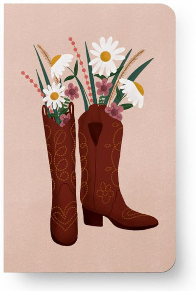 Boots & Flowers classic layflat notebook