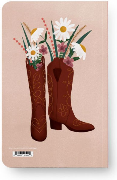 Boots & Flowers classic layflat notebook