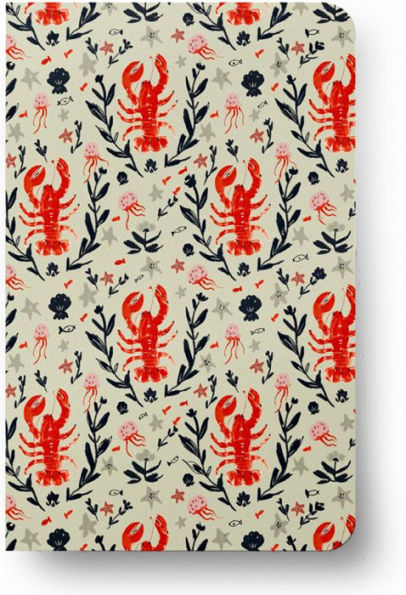 Lobsters classic layflat notebook