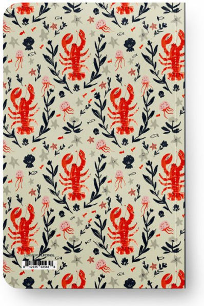Lobsters classic layflat notebook