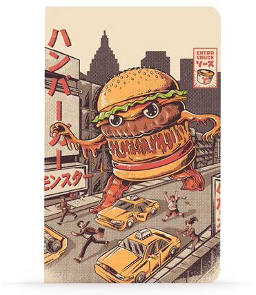 Burgerzilla Classic Layflat Notebook