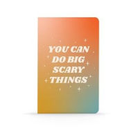Title: You Can Do Scary Things Classic Layflat Notebook