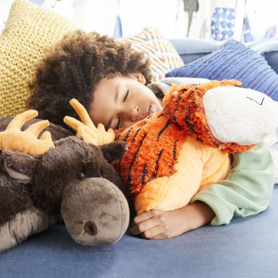 chocolate moose pillow pet