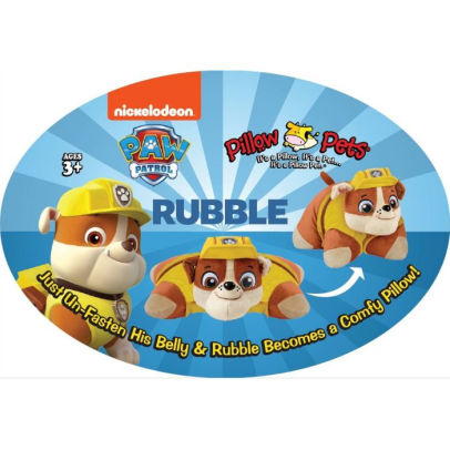 paw patrol rubble pillow