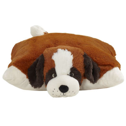 stuffed st bernard toy