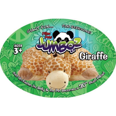 Pillow Pets Signature Jumboz Jolly Giraffe Oversized Stuffed