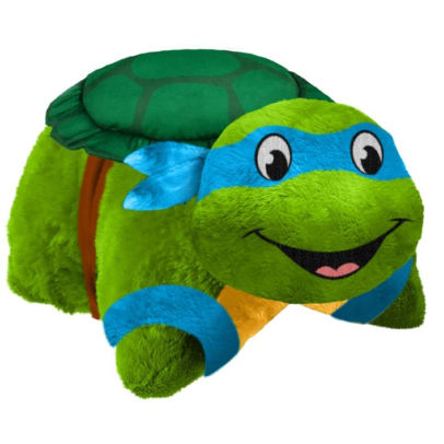 Pillow Pets Nickelodeon Tmnt Leonardo Blue Stuffed Animal Plush