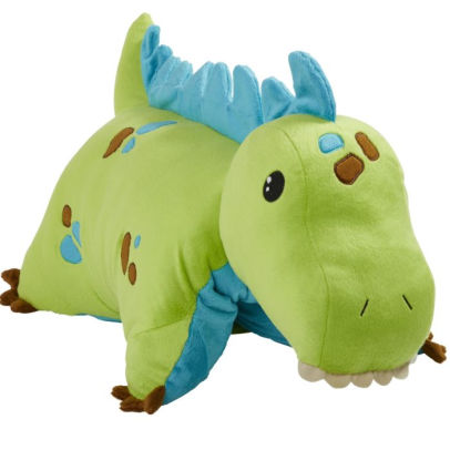 Pillow Pets Green Dinosaur Stuffed Animal Plush Toy 813461018411