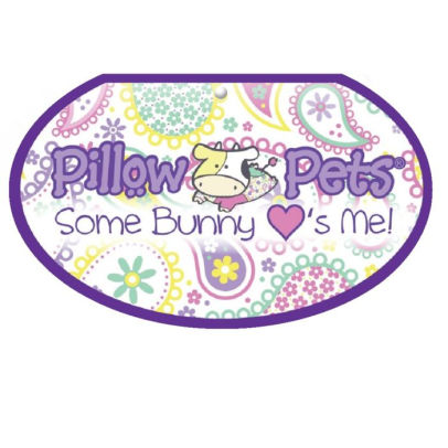 Pillow Pets Spring Lavender Bunny Stuffed Animal Plush Toy Pillow