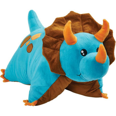 pillow pets green dinosaur sleeptime lite