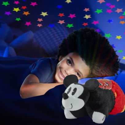 Pillow Pets Disney Retro Mickey Plush Sleeptime Lite