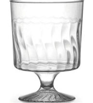 Title: Fineline Settings 2208 Flairware 8 oz Clear Wine Glass 1 Piece