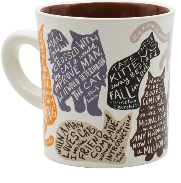 Literary Cat Mug